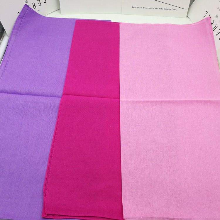 Bandana Cotton - Bawełna Pure color Turban Hip-hop Unisex