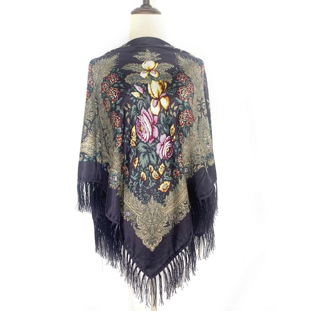 Bandana Cotton - 130*130cm rosyjski kwadratowy szalik w stylu