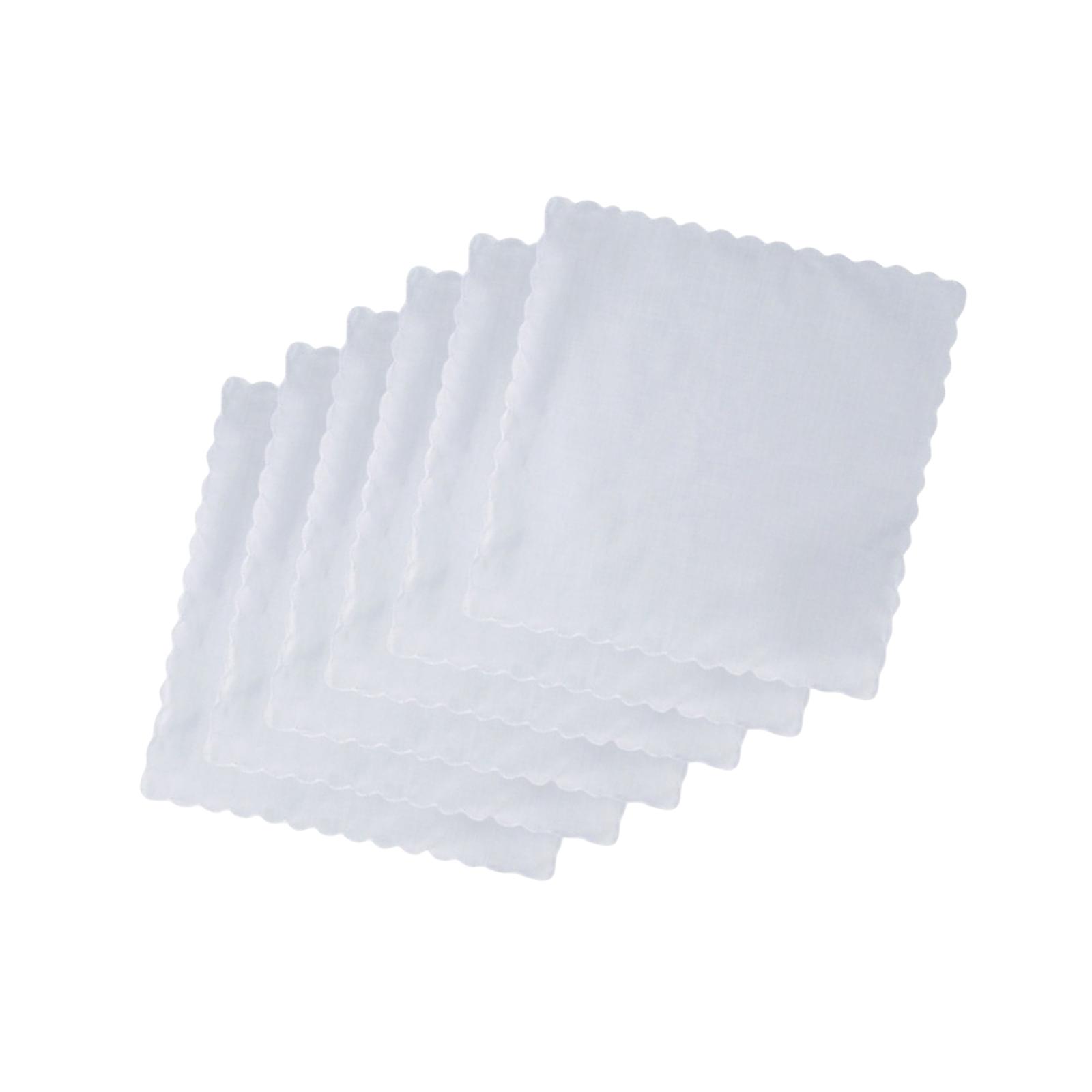 6 szt. bawełnianych chusteczek – Handkerchief Cotton Men recenzja i cena