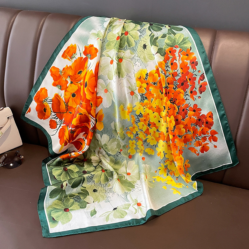 70x70cm jedwabny szalik kwadra – Scarf Silk Square recenzja i cena