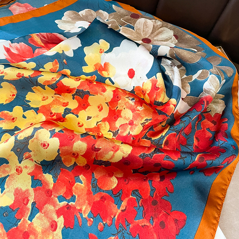 70x70cm jedwabny szalik kwadra – Scarf Silk Square recenzja i cena