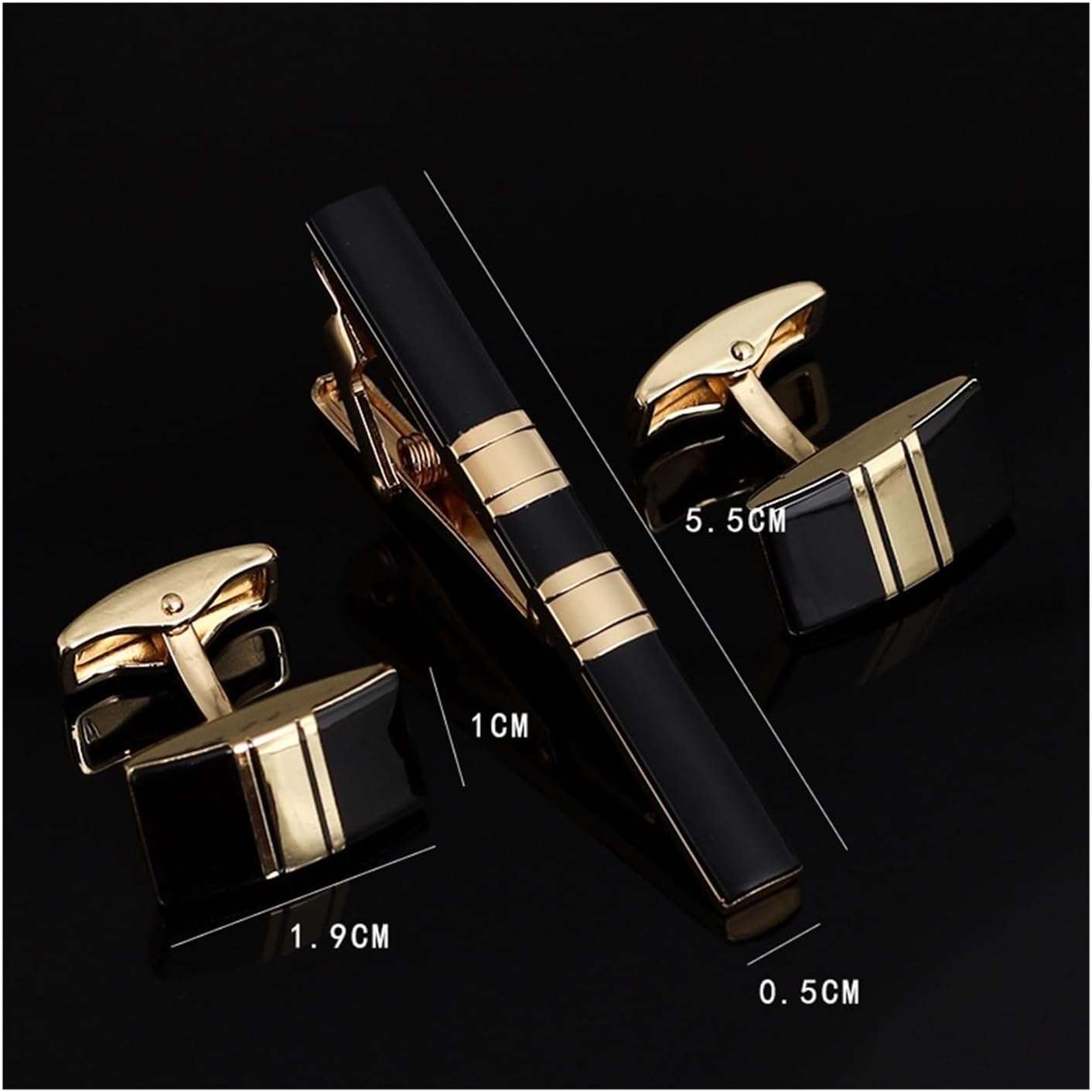 2 zestawy, męskie krawaty, kli – Tie Bar Set Gift recenzja i cena