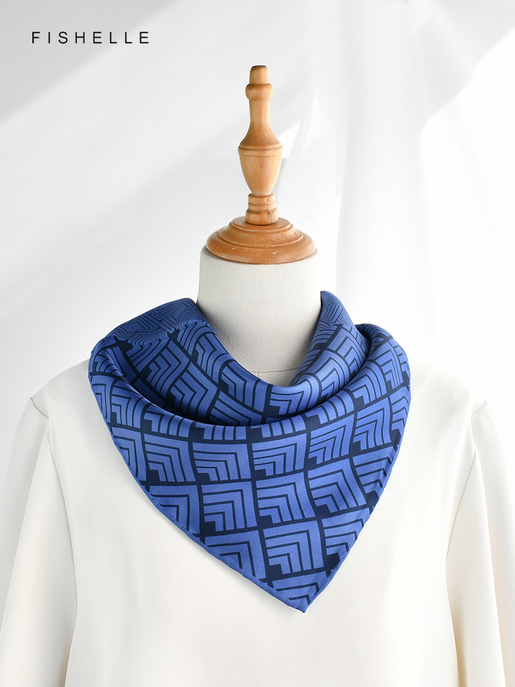 Chiński klasyczny niebieski bi – Ascot Neck Scarf recenzja i cena