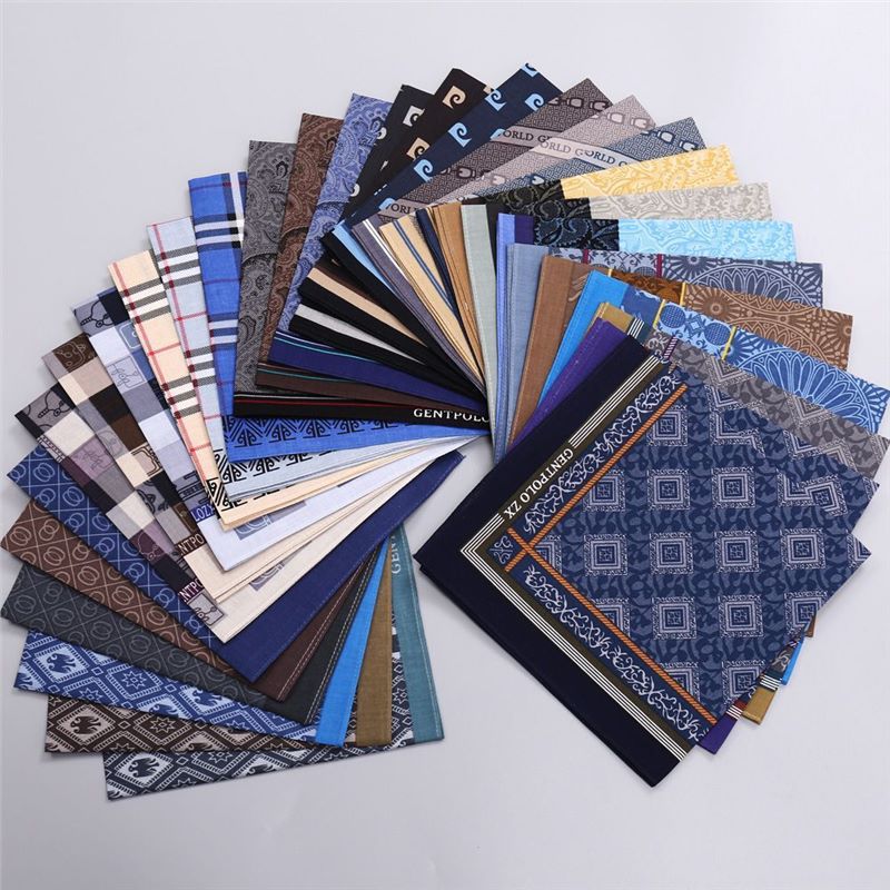 3 szt. Męska chusteczka do ręk – Handkerchief Cotton Men recenzja i cena