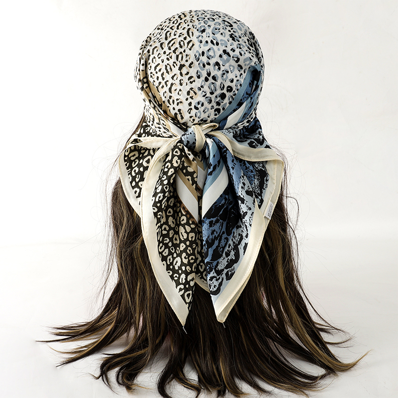 Luksusowy jedwabny szal Gruby  – Head Wrap Turban recenzja i cena