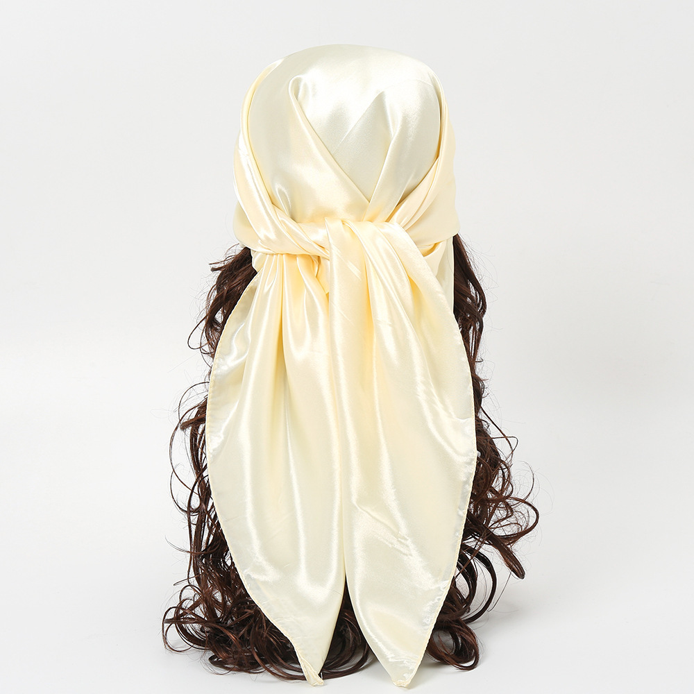 Chusta damska 90 cm w jednolit – Head Wrap Turban recenzja i cena